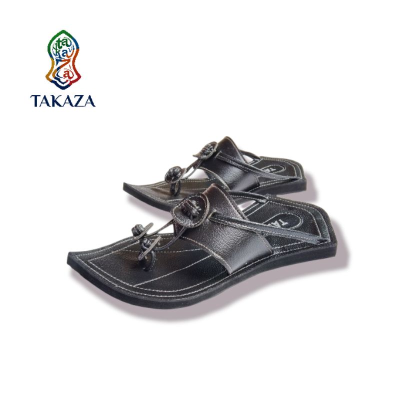 Jual TAKAZA Sandal Kulit Model Terompah Nabi Bahan Kulit Sapi Premium ...