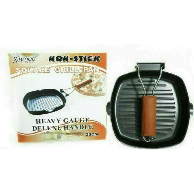 Jual Jual Square Grill Pan Cm Teflon Wajan Bbq Bakaran Sate