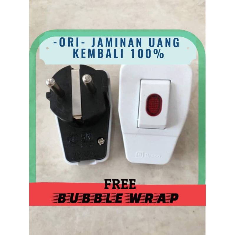 Jual steker lampu broco / steker switch on off broco | Shopee Indonesia