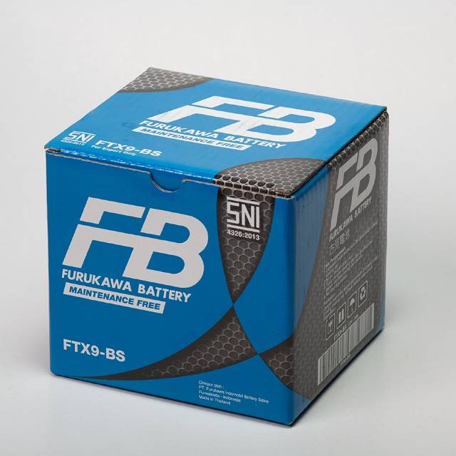 Jual Aki Motor Furukawa Battery (Aki Maintenance Free tipe FTX9-BS