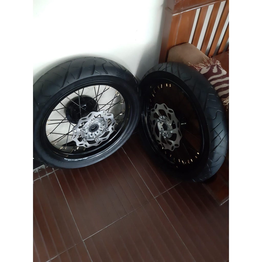 Jual Velg Set Ban Set Supermoto Yamaha Wr Wheelset Super Moto Wr