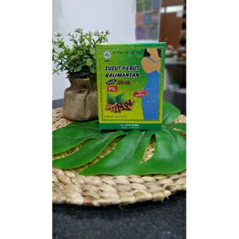 Jual P.J Akar Rimba Jamu Pil Susut Perut Kalimantan ( 1 Pack Isi 10 ...