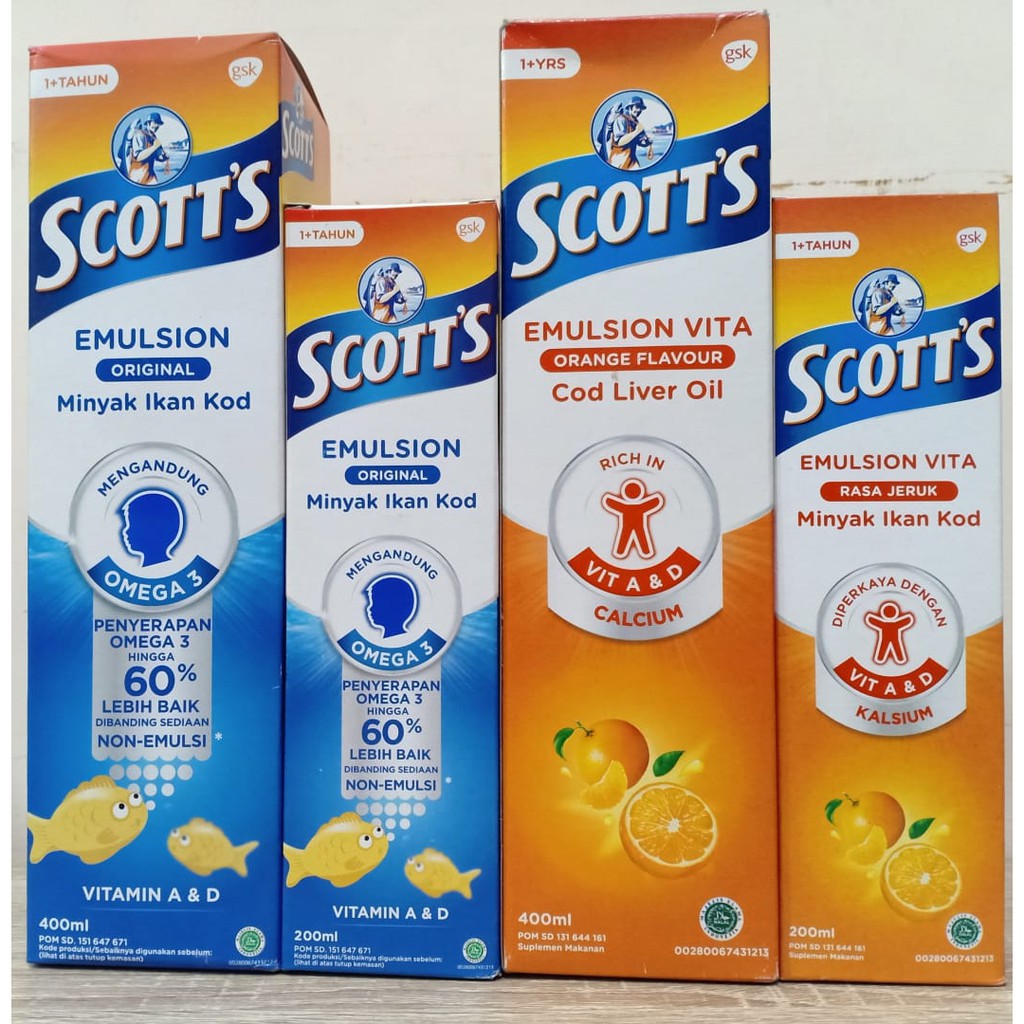 Jual Scott Emulsion Terlengkap & Harga Terbaru Agustus 2026 | Shopee ...