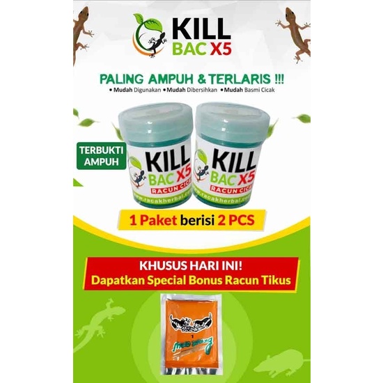 Jual Kill Bac X9 X5 ORIGINAL | Shopee Indonesia