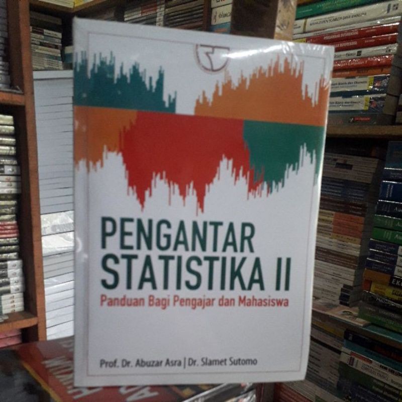 Jual Pengantar Statistika 2 Panduan Bagi Pengajar Dan Mahasiswa ...