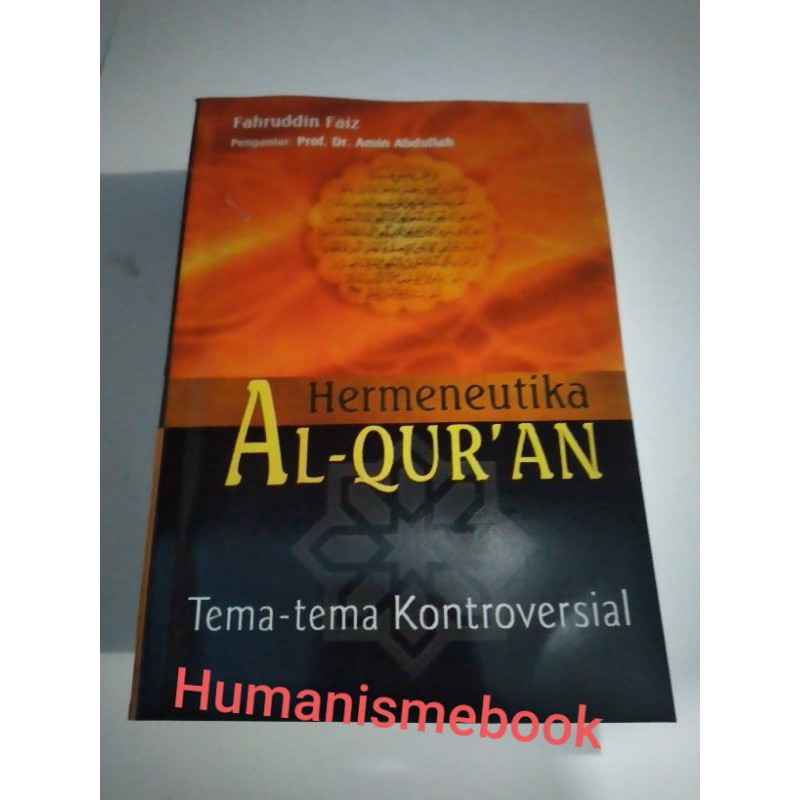 Jual Hermeneutika Al Quran Tema Tema Kontroversial Fahrudin Faiz ...