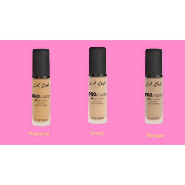 Jual La Girl Pro Matte Foundation Shopee Indonesia