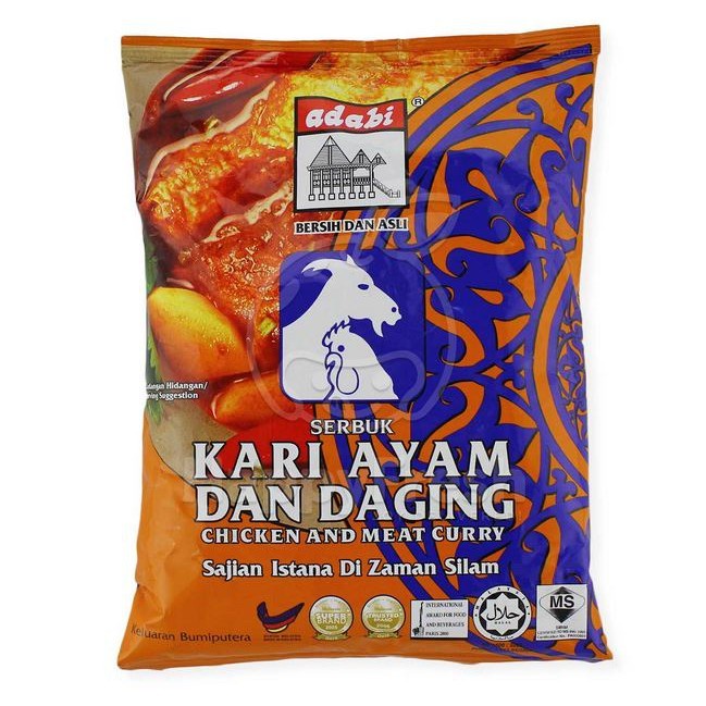 Jual Adabi Bumbu Kari Ayam Dan Daging G Shopee Indonesia