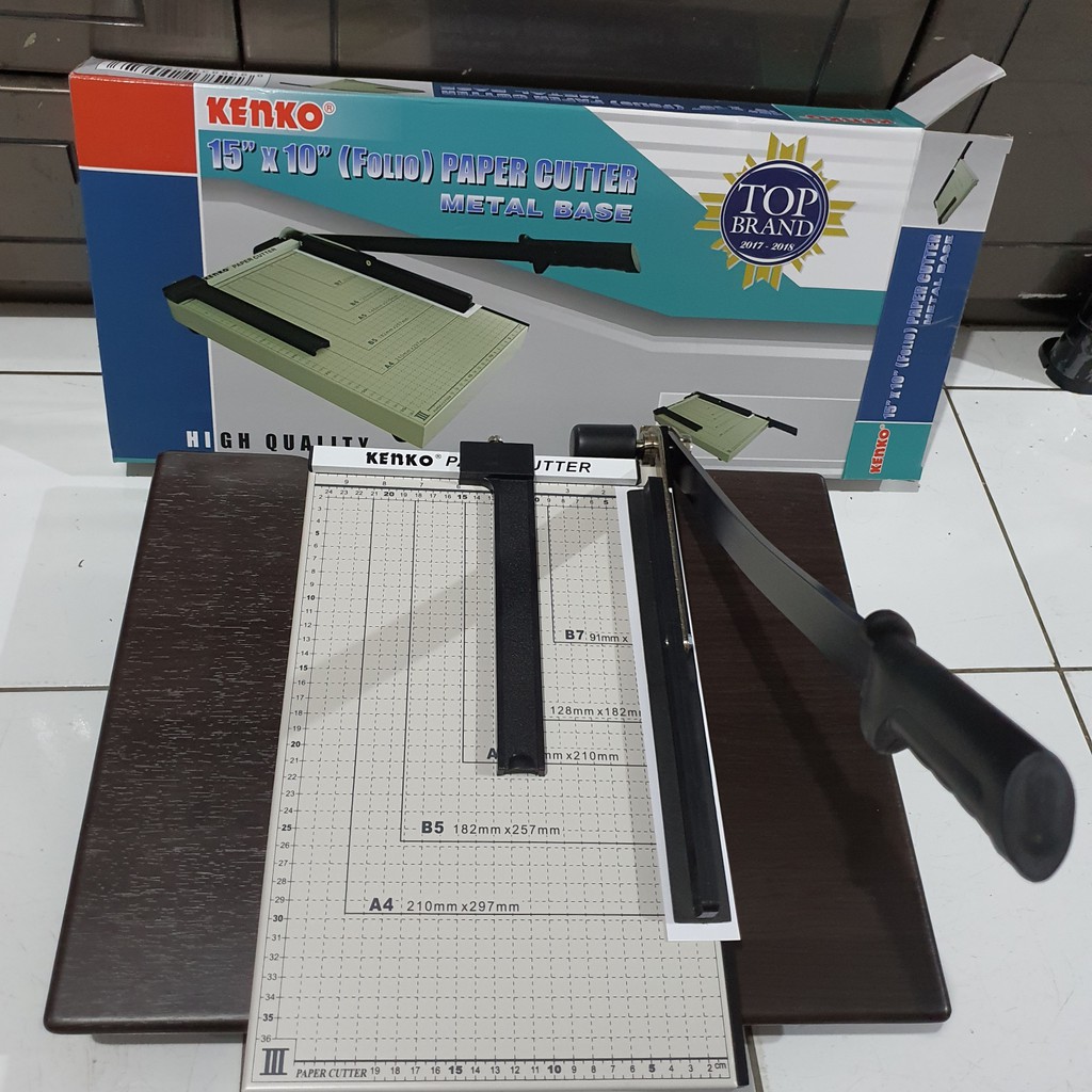 Jual Pemotong Kertas Paper Cutter F4 Folio Joyko Letter 26x38 Cm Pc