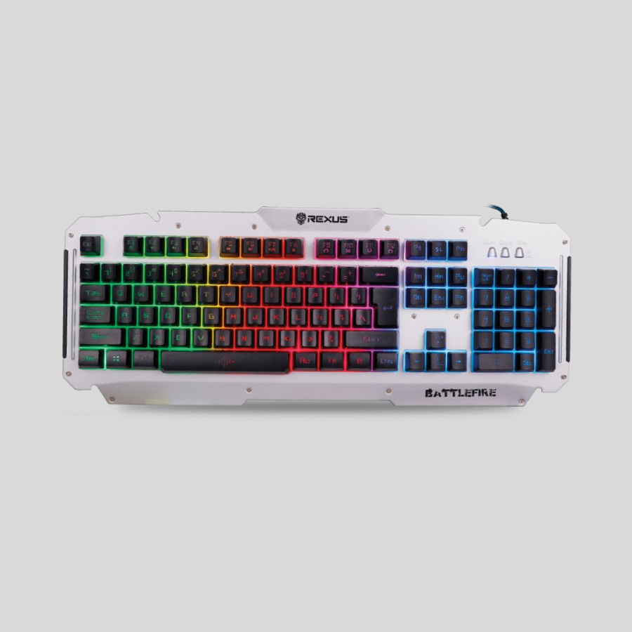 Jual Rexus Keyboard Gaming K9D Semi Mechanical 19 Keys Anti Ghost - RX ...