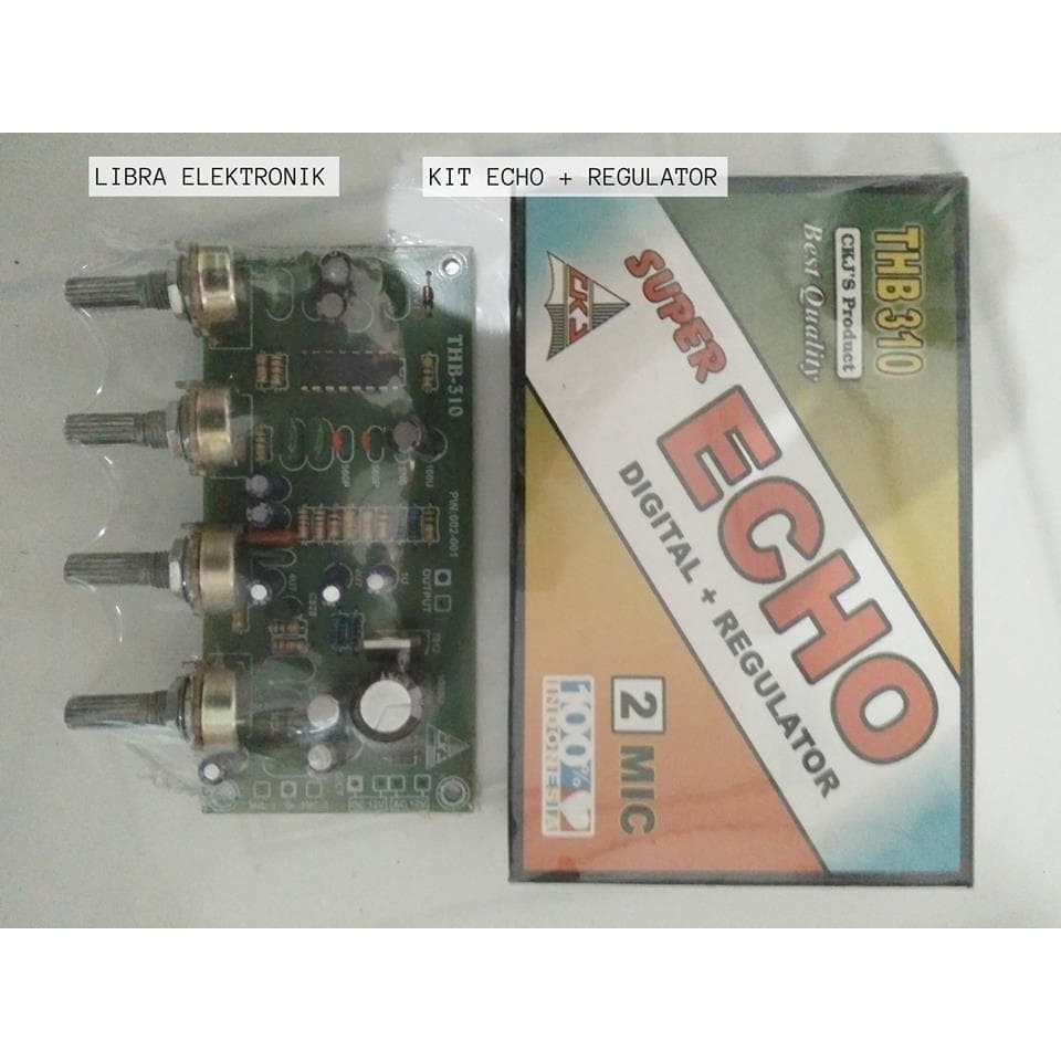 Jual Kit Echo Digital Plus Regulator 2 Mic CKJ | Shopee Indonesia