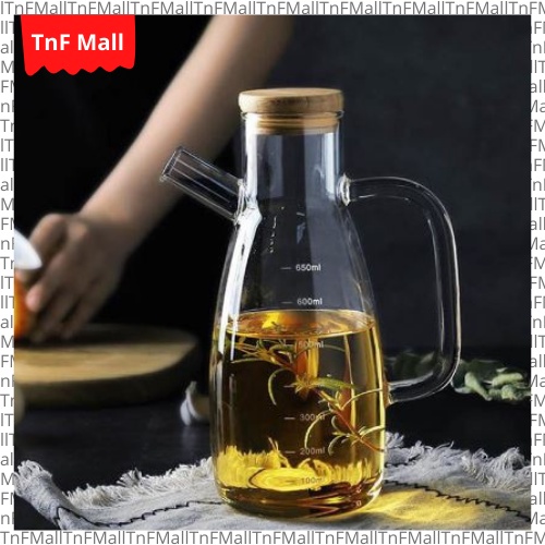 Jual Botol Minyak Kaca Glass Oil Bottle Fat Shape Transparan Aesthetic ...