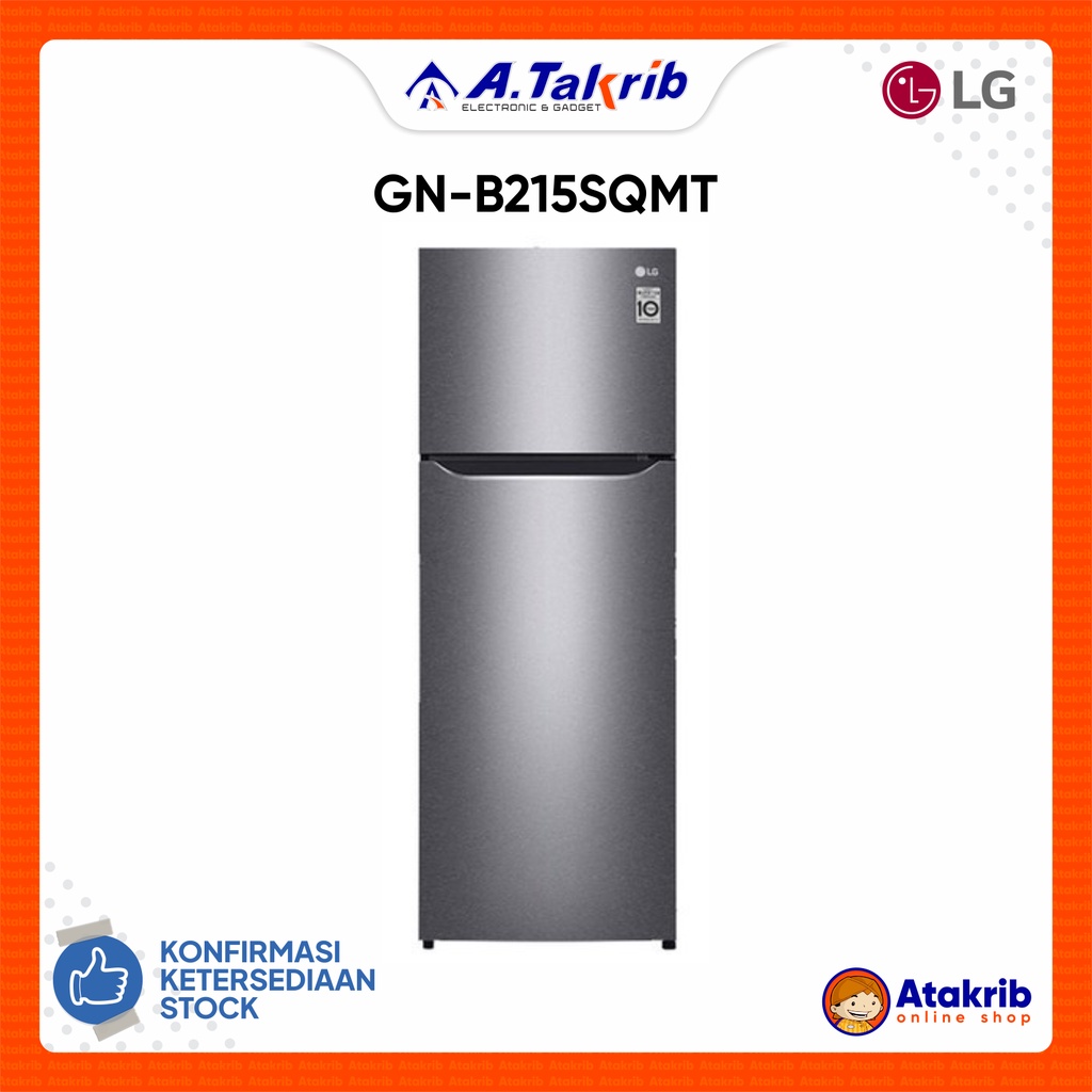 Jual LG KULKAS 2 PINTU GN-B215SQMT | Shopee Indonesia