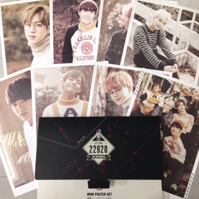 ★新品未開封★ 防弾少年団 2nd Muster 22920 ミニポスターセット 防弾少年団 BTS 2nd Muster 22920 ミニポスターセット 8枚（BTS