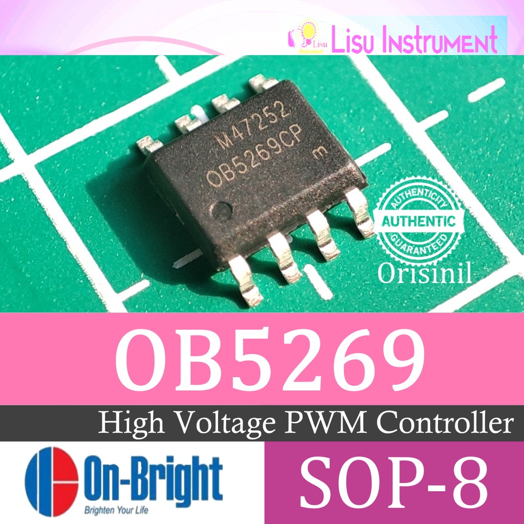 Jual OB5269CPA OB5269 OB5269CP High Voltage Green Mode PWM Controller ...