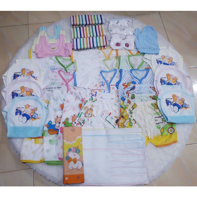 Jual Paket Perlengkapan Bayi Baru Lahir Murah Set Paket Hemat Ekonomis ...