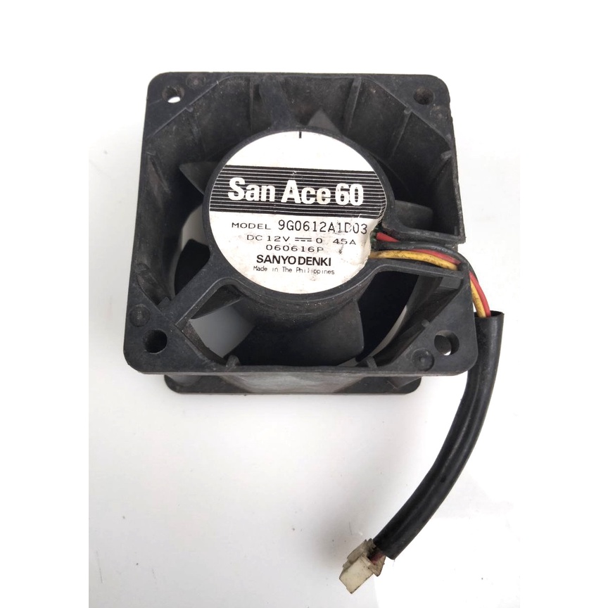 Jual Fan dc Brushless San ace 9G0612A1D03,,,,12v 0,45A 6x6x3,8cm ...