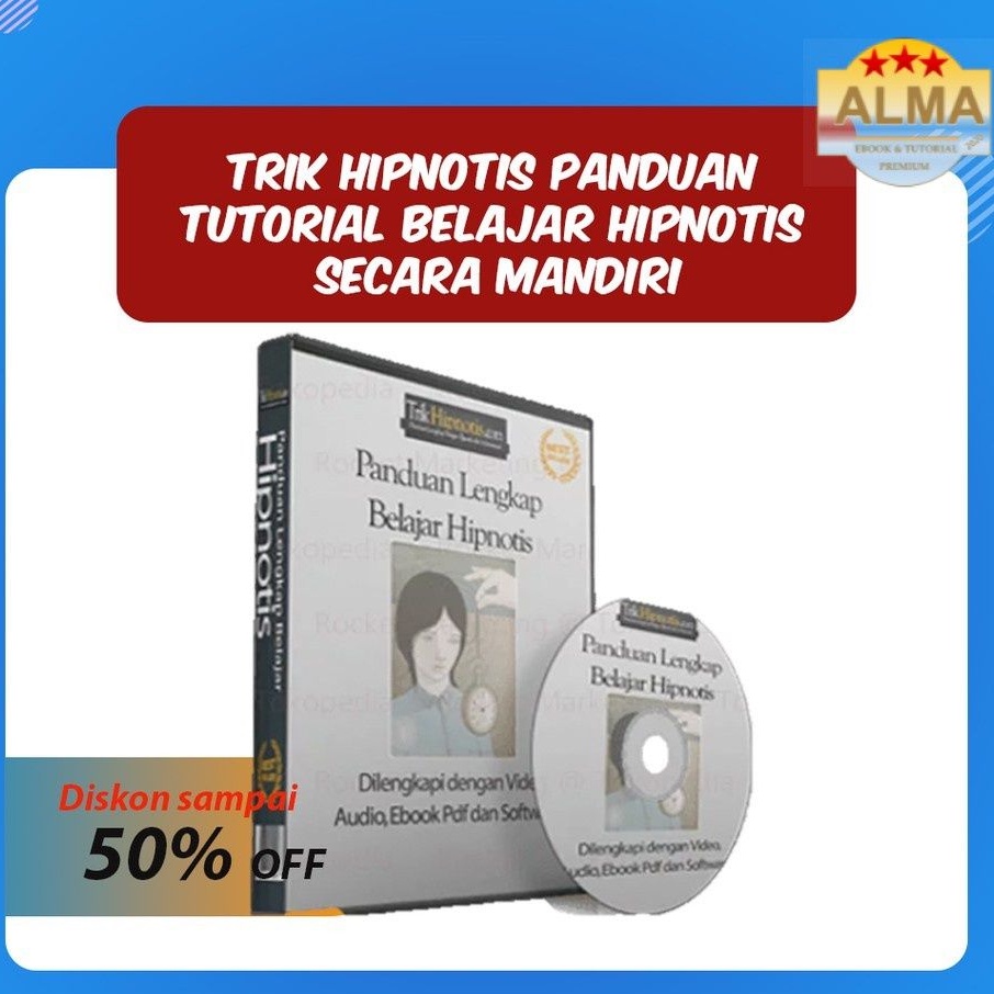 Jual TRIK HIPNOTIS Panduan Tutorial Belajar Hipnotis Secara Mandiri
