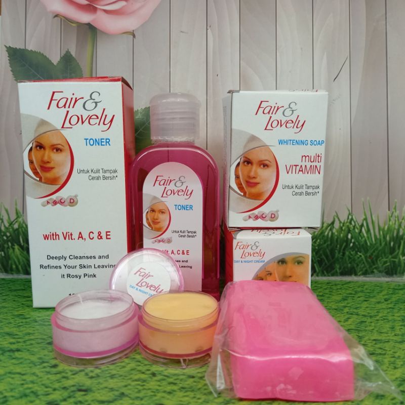 Jual Paket Cream Fair Lovely 4in1 Paket Cream Fair Lovely Toner