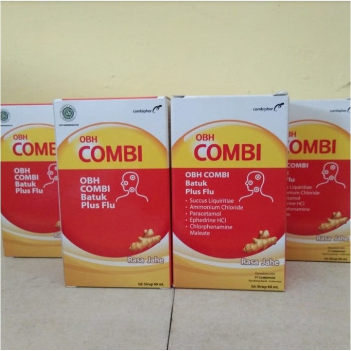 Jual OBH Combi Plus Batuk Flu Menthol / Jahe 60ml 60 ml | Shopee Indonesia