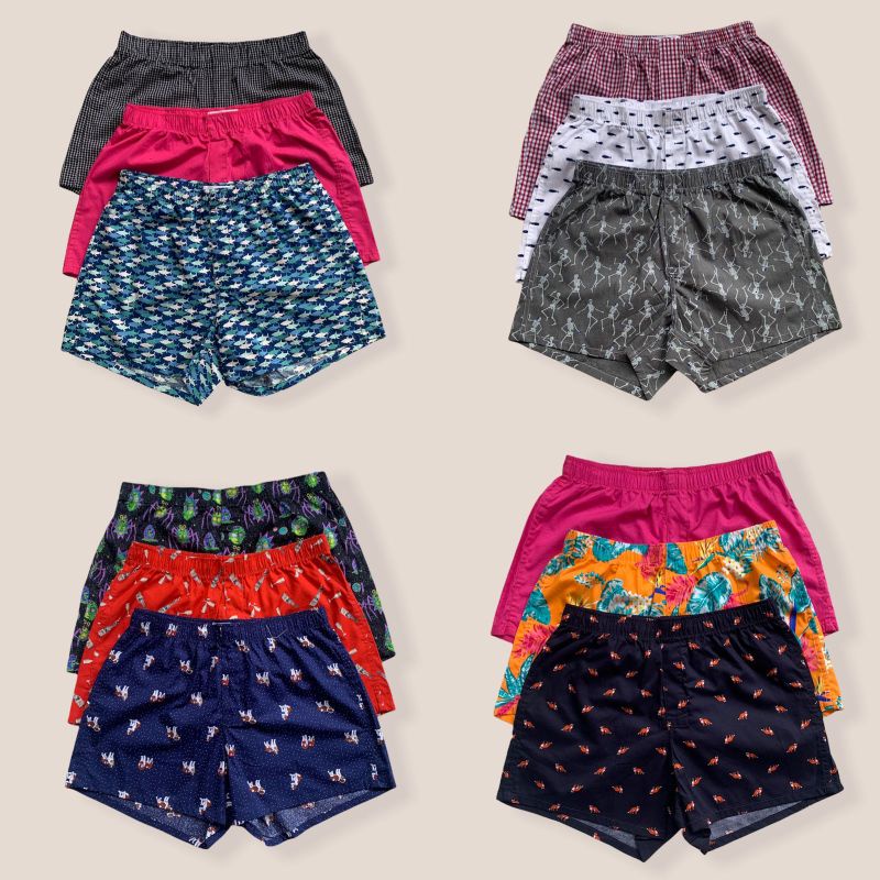 Jual Boxer Express katun Unisex Original Murah | Shopee Indonesia