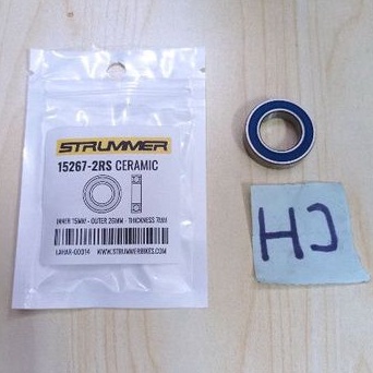 Jual Bearing Hub Freehub Strummer 15267-2RS Ceramic HR10 HR20 Hub Depan ...