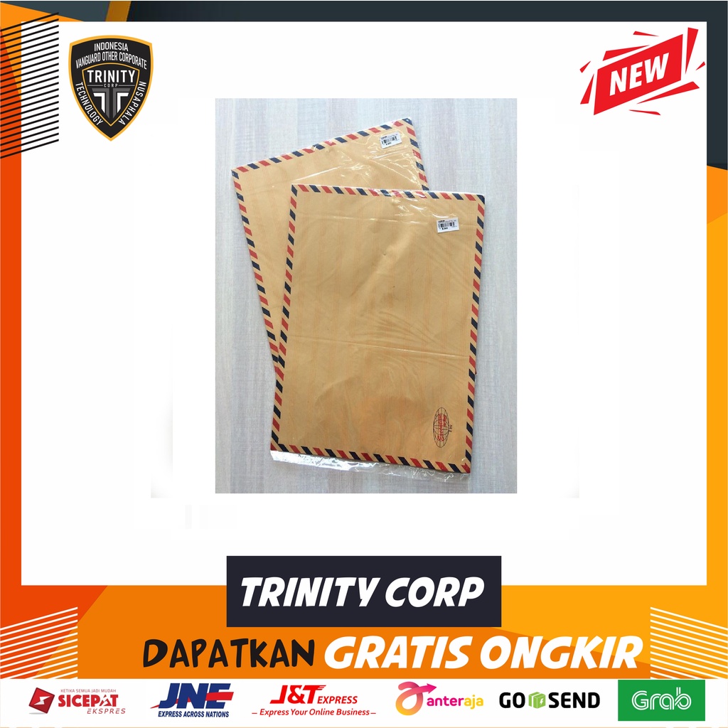 Jual Amplop Coklat Executive Tali A3 E312 Ukuran Folio Shopee Indonesia