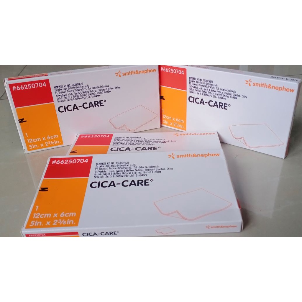 Jual CICA CARE 12 CM X 6 CM, SILICON GEL SHEET, untuk Keloid | Shopee ...