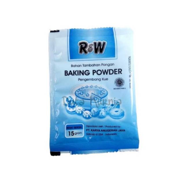 Jual Baking Powder Pengembang Adonan Kue Roti Cake Pancake Bolu RW R&W ...