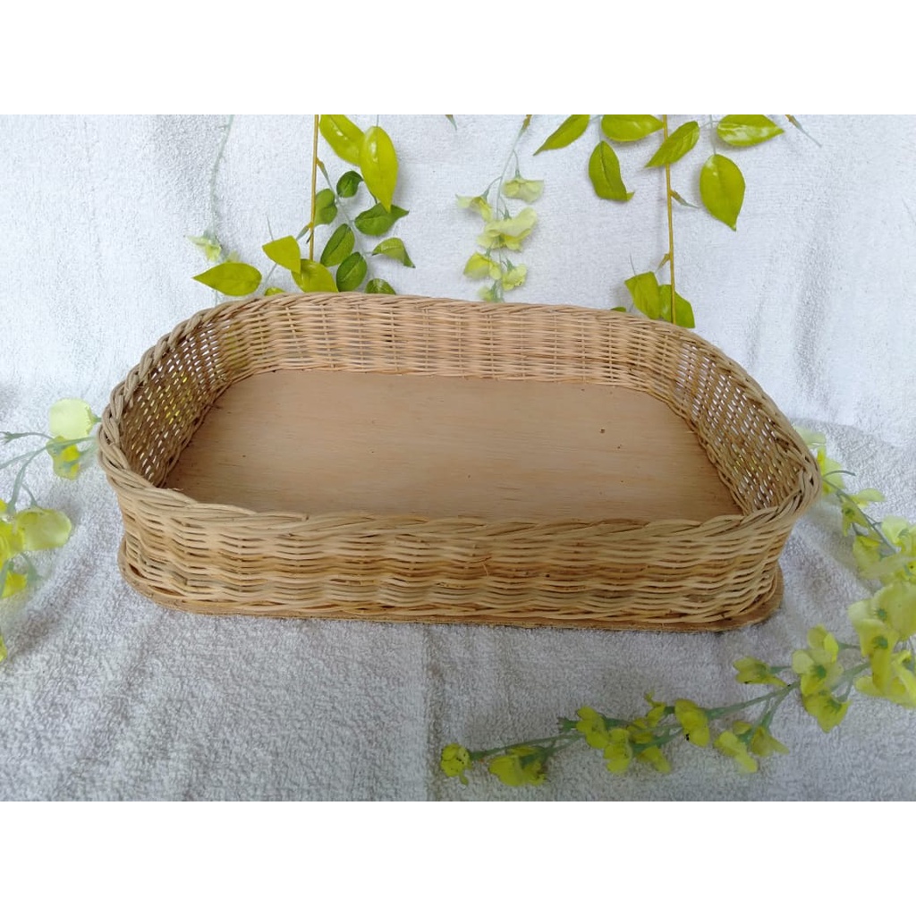 Jual LIMITED STOK!! Keranjang Rotan Natural Besar- keranjang hantaran ...