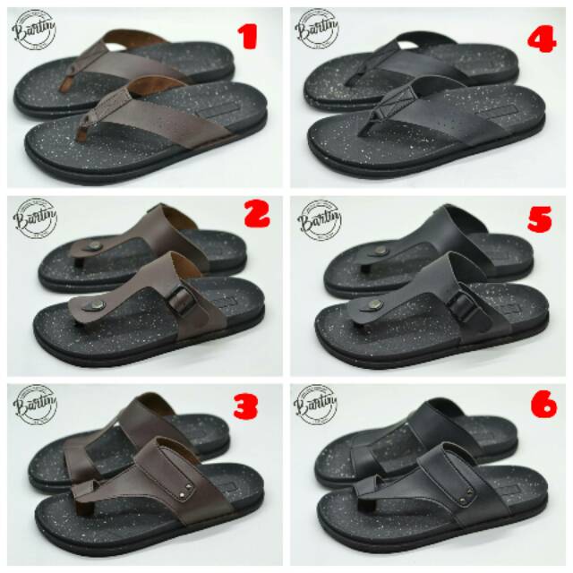 Jual Sandal Pria Model Sendal Jepit Casual Original Barlin Modis Trendy 