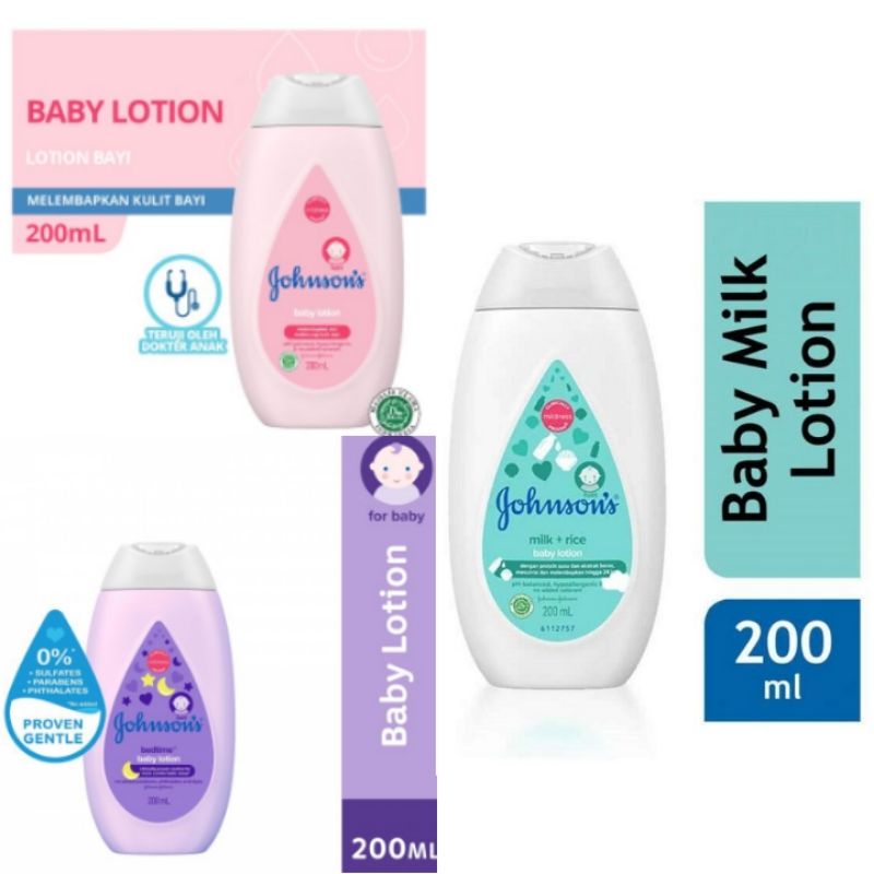 Jual Johnson's Baby Lotion 200ml | Shopee Indonesia