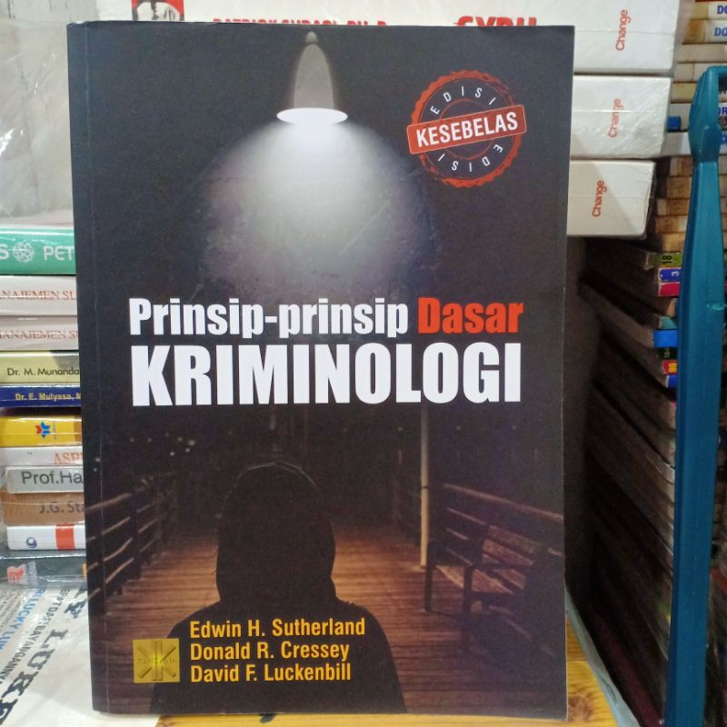 Jual ORIGINAL BUKU PRINSIP-PRINSIP DASAR KRIMINOLOGI Edisi 11 Kesebelas ...