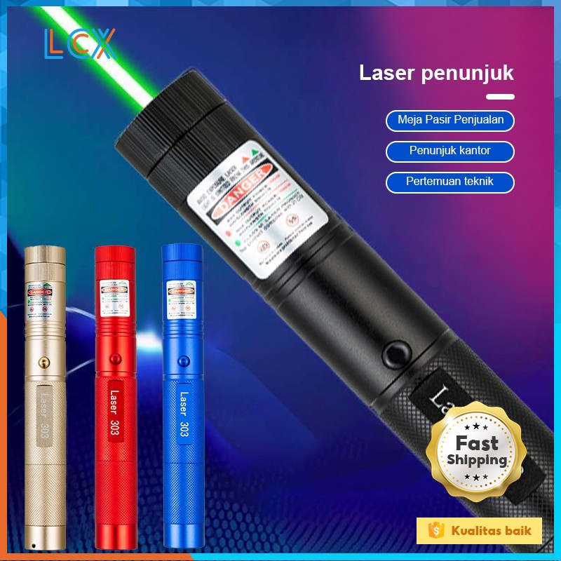 Jual LCX Laser Pointer Hijau / Green Laser Pointer / 303 | Shopee Indonesia