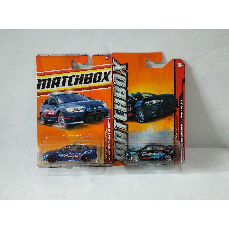 Jual matchbox mitsubishi lancer evolution x set sepaket | Shopee Indonesia