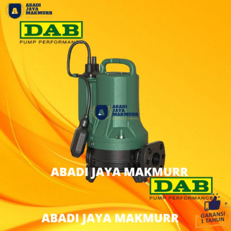 Jual Mesin Pompa Celup Sewage Grinder Pump Dab Grinder Fx Tna