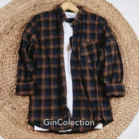 Kemeja Flanel Impor Pria Distro Flannel Lengan Panjang Pria Kemeja Kotak Pria