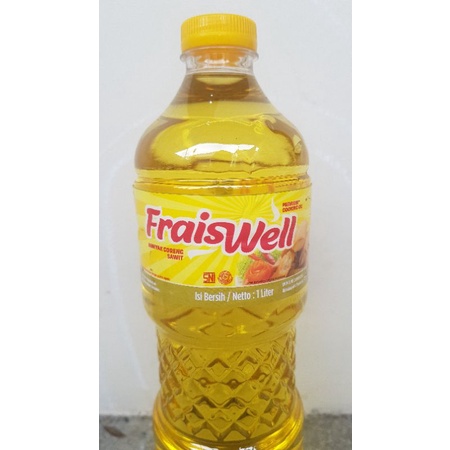Jual Minyak Goreng Fraiswell 1 Liter Kemasan Botol 1 L | Shopee Indonesia