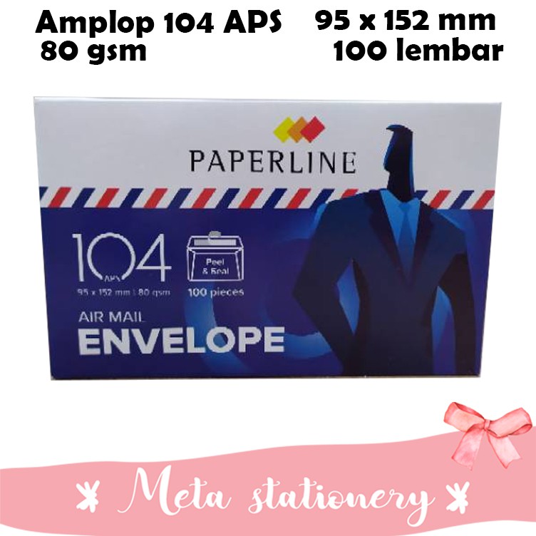 Jual Amplop Paperline 104 APS ( 95 x 152mm) 100 lembar | Shopee Indonesia