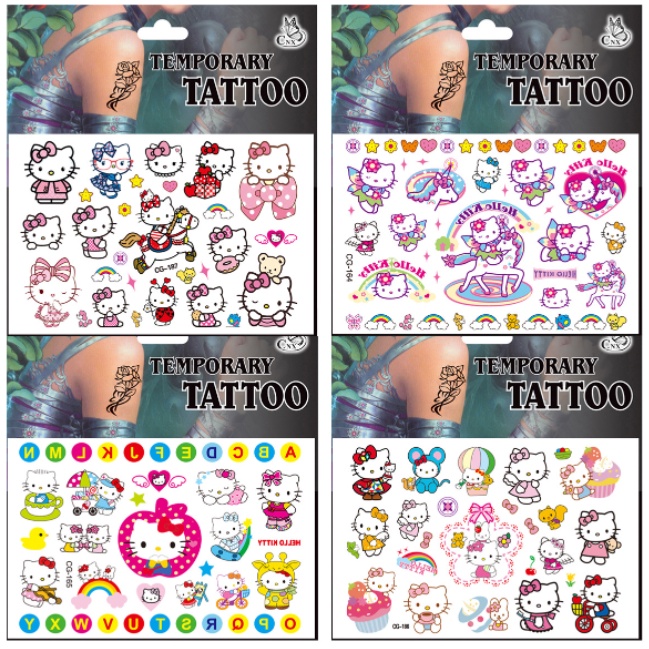 Jual J2 - Stiker tato korea tattoo stickers water transfer motif lucu ...