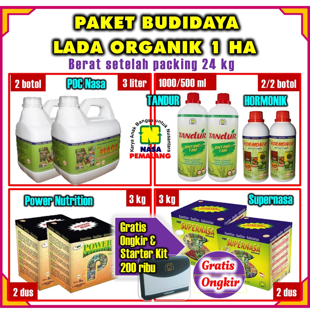 Jual Pupuk Lada Organik Bintang Tani Tandur Power Nutrition Supernasa