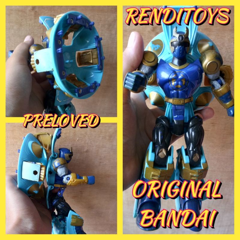Jual FIGURA POWER RANGERS - TM BVS BANDAI 2002 - ARTICULADA ...