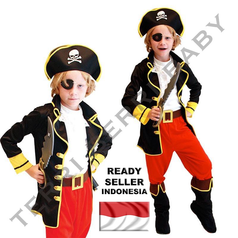 Jual Kostum cosplay baju bajak laut pirate pirates kostum costume ...