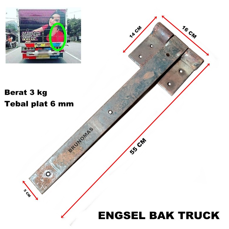 Jual Engsel Pintu Bak Truk Panjang Shopee Indonesia 6948