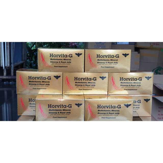 Jual HORVITAG Multivitamin & Mineral Ginseng & Royal Jelly Shopee
