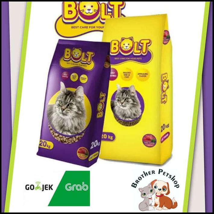 Jual Gojek Promo Makanan Kucing Bolt Kg Cat Food Bolt Catfood Kg