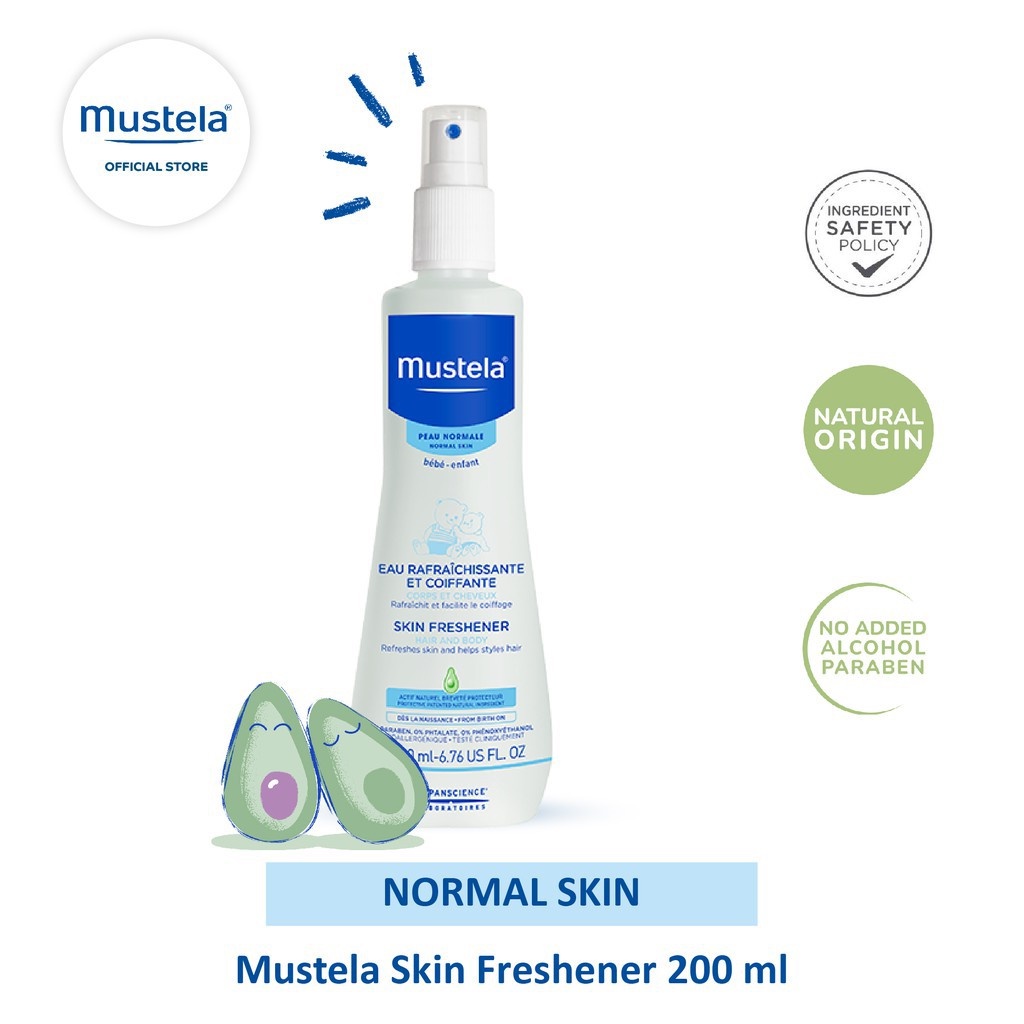 Mustela skin freshener hair and body cheap