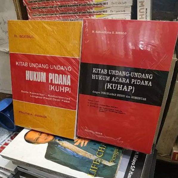 Jual Produk PHKZL KUHP Dan KUHAP Oleh R Soesilo 48 Baru | Shopee Indonesia