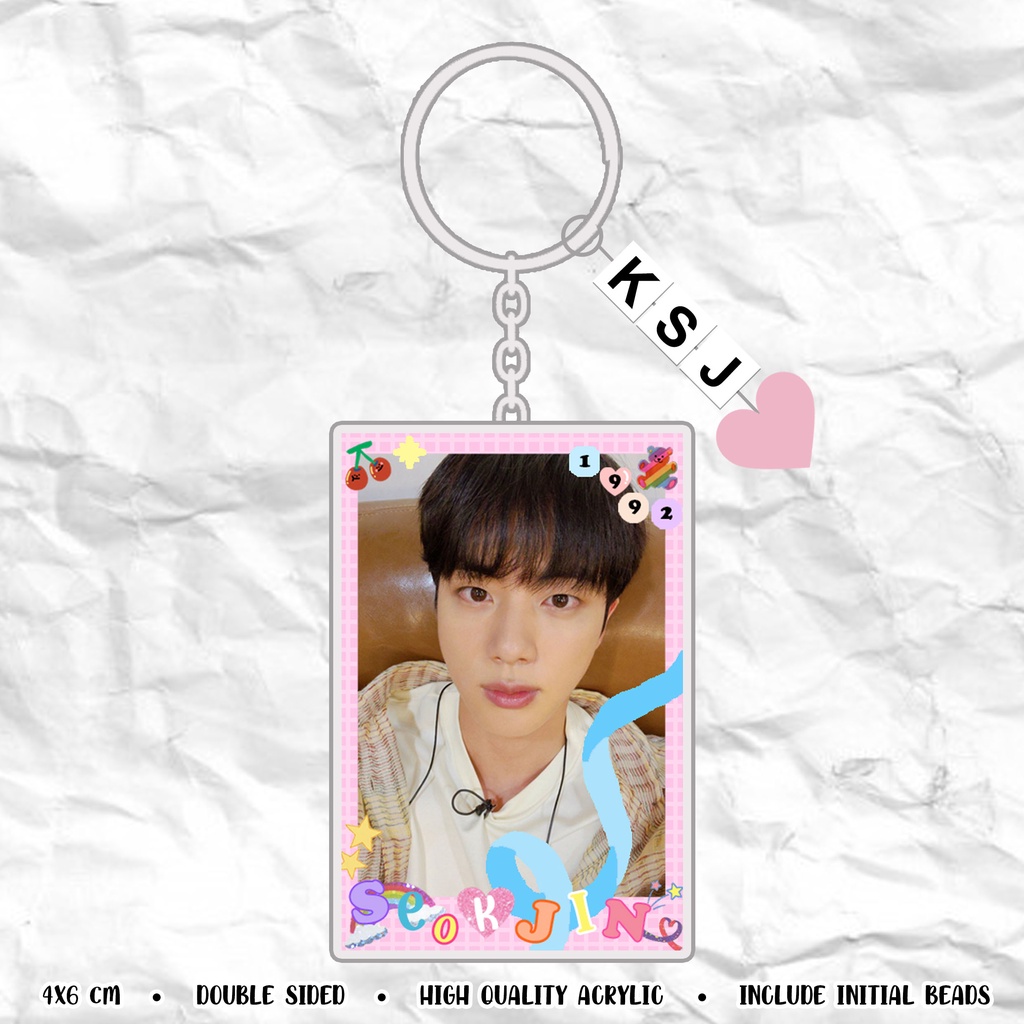 [READY] B7S Acrylic Keychain Candy Keyring Gantungan Kunci Akrilik  BANGTAN Ganci KPOP RM JHOPE SUGA JIMIN V JUNGKOOK