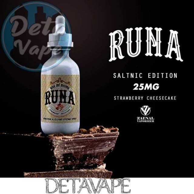 Jual LIQUID SALTNIC RUNA STRAWBERRY CHEESE CAKE 30ML 25MG | Shopee ...